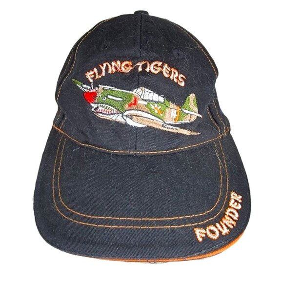 Flying Tigers Pilots OSFA NWOT Founder Embroidered Ball Cap Hat Historical War - Picture 1 of 8